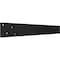 Ekena Millwork 2 1/2"W x 20"D Hidden Floating Steel Heavy Duty Bracket, Powder Coated Black BKTM02X20HFPBL - alternate 7